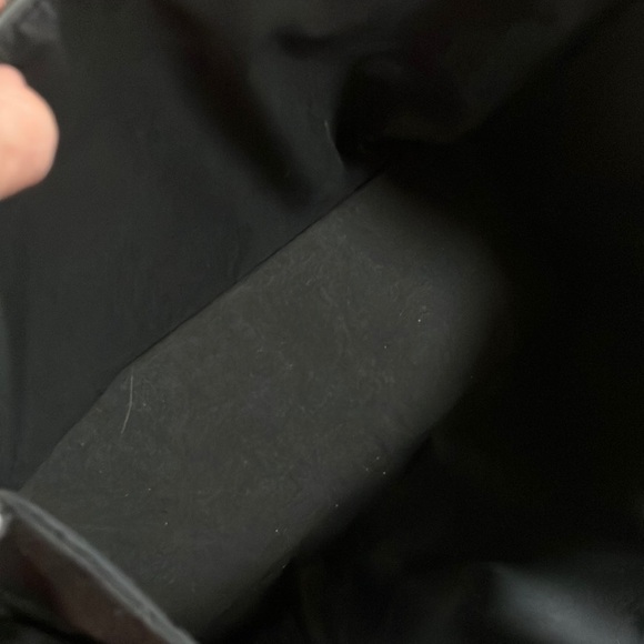 Lauren Ralph Lauren Black and White Houndstooth Tote - Picture 3 of 6